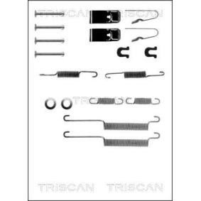 Compre Kit de acessórios, maxilas do travão de TRISCAN online para PRELUDE II (AB) a preços moderados