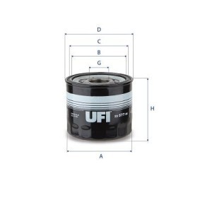 Ölfilter für ISUZU von UFI