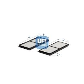 Compre Filtro, ar do habitáculo da UFI 53.219.00 a um preço baixo por 15,12 €
