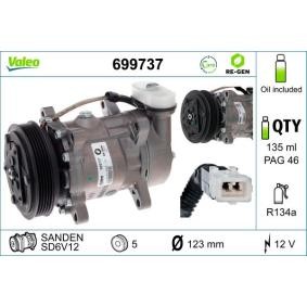 Klimakompressor 699737 von VALEO günstig für 595,64 € online kaufen