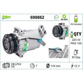 Klimakompressor 699862 von VALEO günstig für 235,59 € online kaufen