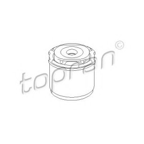 Achetez des Suspension, support d'essieu TOPRAN 110 072 à prix pour 40,59 €