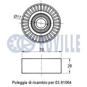 Acquista Albero a camme da RUVILLE 215402 a buon mercato per soli 108,98 €