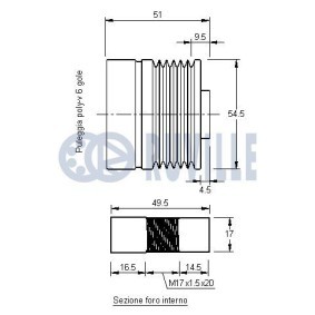 Wasserpumpe 69001