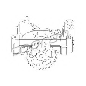 Acquista Pompa olio da TOPRAN 721 206 a buon mercato per soli 41,81 €