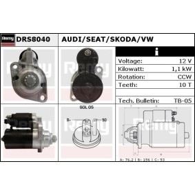 Anlasser DRS8040N von DELCO REMY günstig für 208,16 € online kaufen