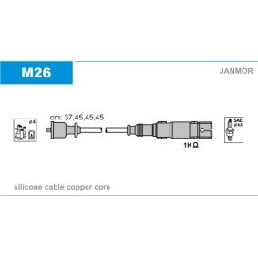 Compre Jogo de cabos de ignição da JANMOR M26 a um preço baixo por 32,57 €