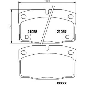 Acquista Kit pastiglie freni da MINTEX MDB1512 a buon mercato per soli 22,43 €