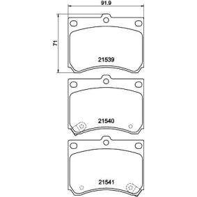 Achetez des Plaquettes de frein MINTEX MDB1575 à prix pour 26,87 €