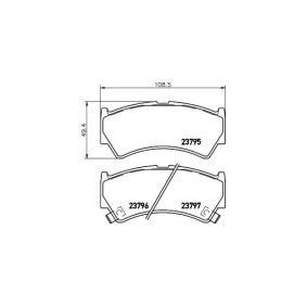 Bremsbeläge MDB2056 von MINTEX günstig für 15,84 € online kaufen