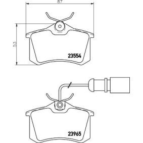 Bremsbeläge MDB2118 von MINTEX günstig für 32,55 € online kaufen
