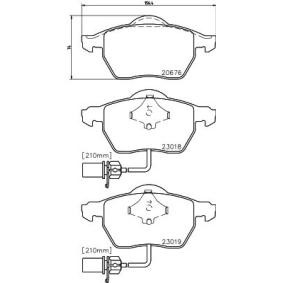 Acquista Kit pastiglie freni da MINTEX MDB2231 a buon mercato per soli 45,48 €