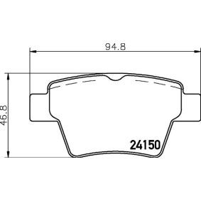 Køb Bremseklodser af MINTEX MDB2693 til den lave pris 274,39 DKK