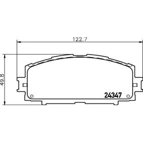 Bremsbeläge MDB2776 für GREAT WALL