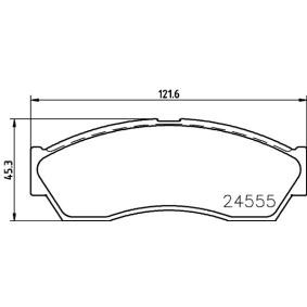 Acquista Kit pastiglie freni da MINTEX MDB2876 a buon mercato per soli 56,58 €