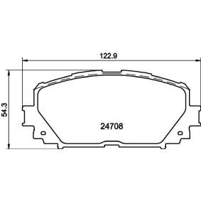 DAIHATSU Bremsbeläge von MINTEX