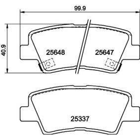 Achetez des Plaquettes de frein MINTEX MDB3306 à prix pour 35,79 €