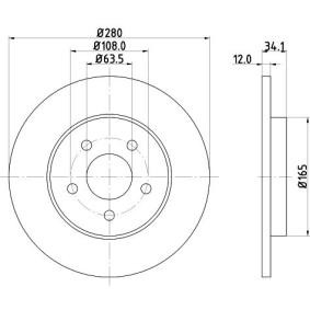 Bremsscheibe MDC1504 von MINTEX günstig für 26,68 € online kaufen
