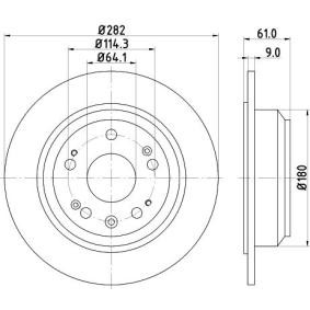 Bremsscheibe von MINTEX