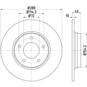 Bremsscheibe MDC2096 von MINTEX günstig für 31,66 € online kaufen