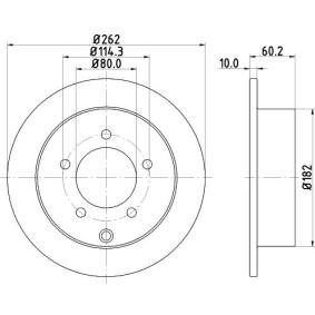 Bremsscheibe von MINTEX