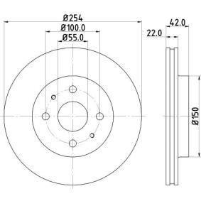 DAIHATSU Bremsscheibe von MINTEX