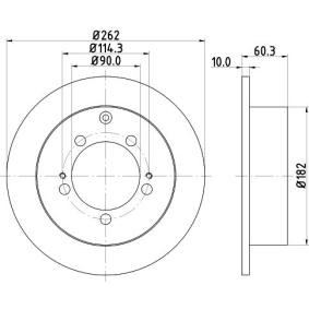 Bremsscheibe von MINTEX