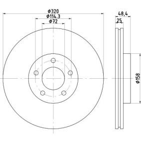 Bremsscheibe MDC2340 von MINTEX günstig für 76,27 € online kaufen