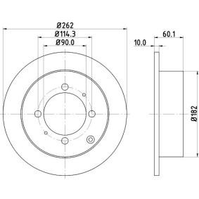 Bremsscheibe von MINTEX