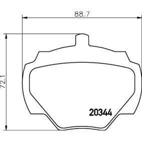 Køb Bremseklodser af MINTEX MLB43 til den lave pris 132,17 DKK