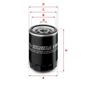 Ölfilter S 1530 R für FORD