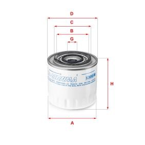 Ölfilter S 3013 DR für DAIHATSU