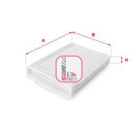 Comprar Filtro de habitáculo de SOFIMA S 3107 C a bajo precio de 51,73 €
