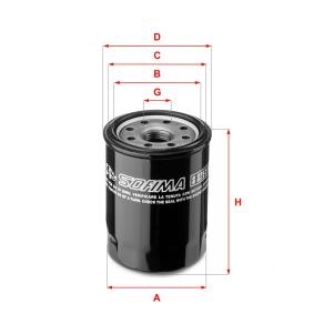 Achetez des Filtre à huile SOFIMA S 3251 R à prix pour 7,76 €