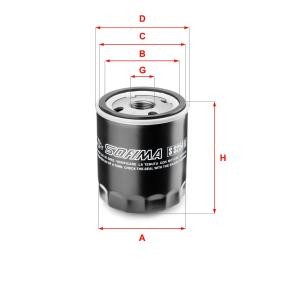 Ölfilter S 3254 R für LOTUS