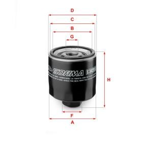 Achetez des Filtre à huile SOFIMA S 3428 R à prix pour 9,68 €