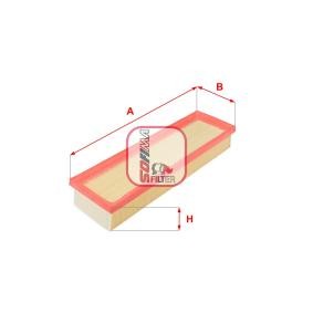 Luftfilter S 6702 A für BERLINGO Pritsche/Fahrgestell (B9) für 10,10 CHF
