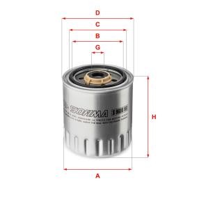 Kraftstofffilter S 9600 NR für KORANDO Cabrio (KJ) für 8,26 CHF