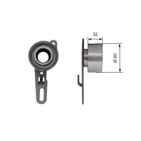 Compre Rolo tensor, correia dentada da GATES T41150 a um preço baixo por 42,96 €