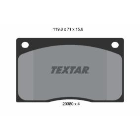 Bremsbeläge von TEXTAR