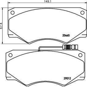 Acquista Kit pastiglie freni da MINTEX MDB1245 a buon mercato per soli 34,96 €
