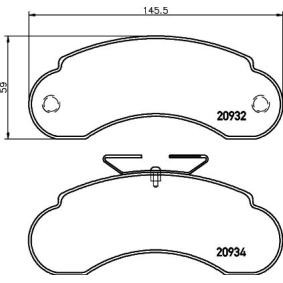 Bremsbeläge von MINTEX für Istana Kastenwagen günstig online kaufen
