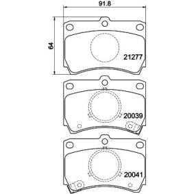 Achetez des Plaquettes de frein MINTEX MDB1348 à prix pour 24,67 €
