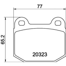 Compre Pastilhas de travão da MINTEX MDB1099 a um preço baixo por 21,21 €
