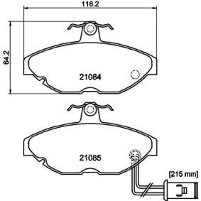 Acquista Kit pastiglie freni da MINTEX MDB1224 a buon mercato per soli 22,60 €