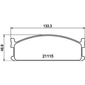 Achetez des Plaquettes de frein MINTEX MDB1310 à prix pour 25,19 €