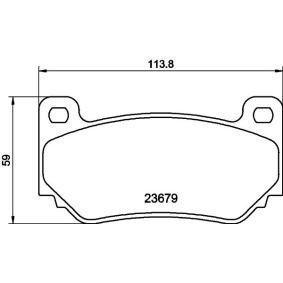 Achetez des Plaquettes de frein MINTEX MDB2176 à prix pour 48,56 €