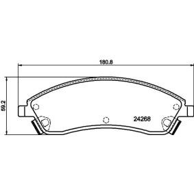 Acquista Kit pastiglie freni da MINTEX MDB2377 a buon mercato per soli 71,61 €