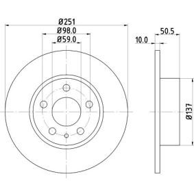 Comprar Disco de freno de MINTEX MDC386 a bajo precio de 30,50 €