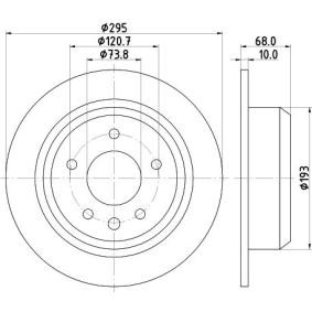 Bremsscheibe von MINTEX